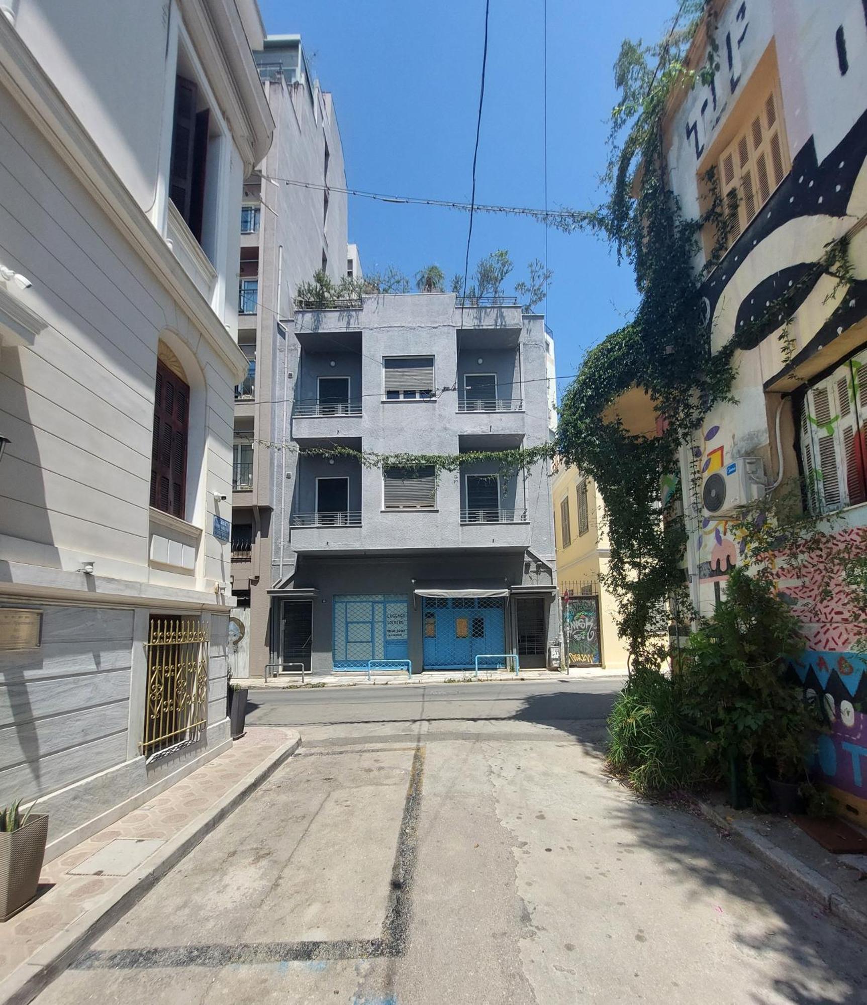 Bauhaus Building With Green Roof Top Terrace - Ep16 Apartment Athens Exterior photo
